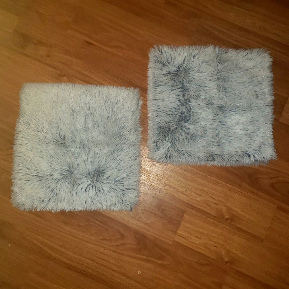 2 throw pillow slip covera
